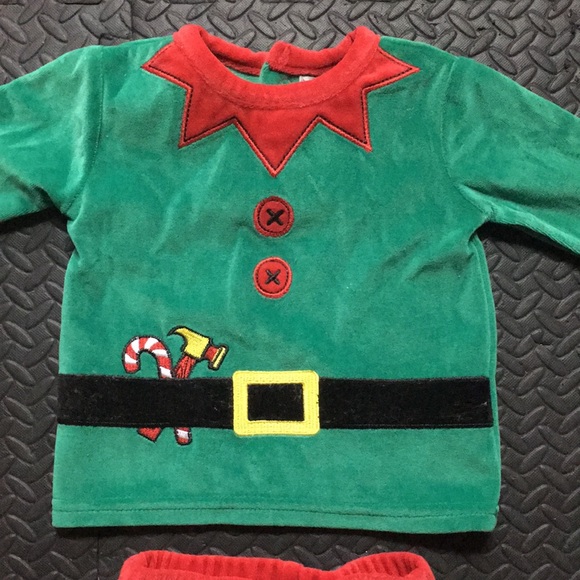 Baby Elf Suit 3-6 M - Picture 2 of 6